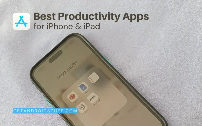 Free Productivity Apps for iPhone and iPad