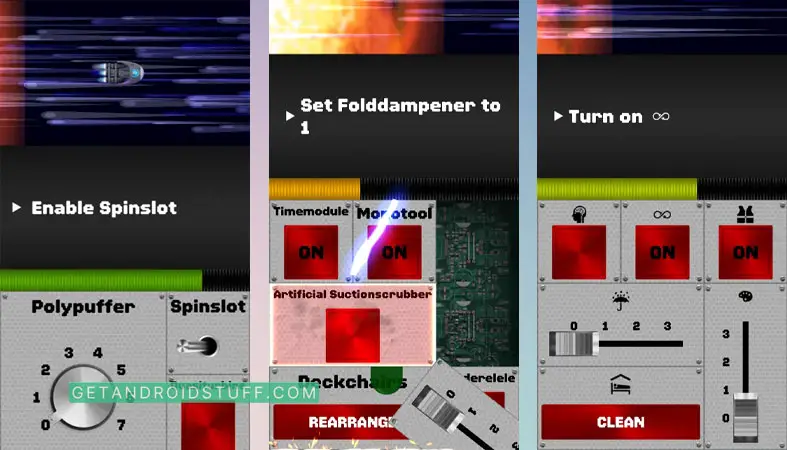 Screenshots of Spaceteam iPhone game
