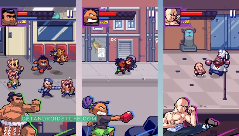 Screenshots of Beat Street iPhone fighting game