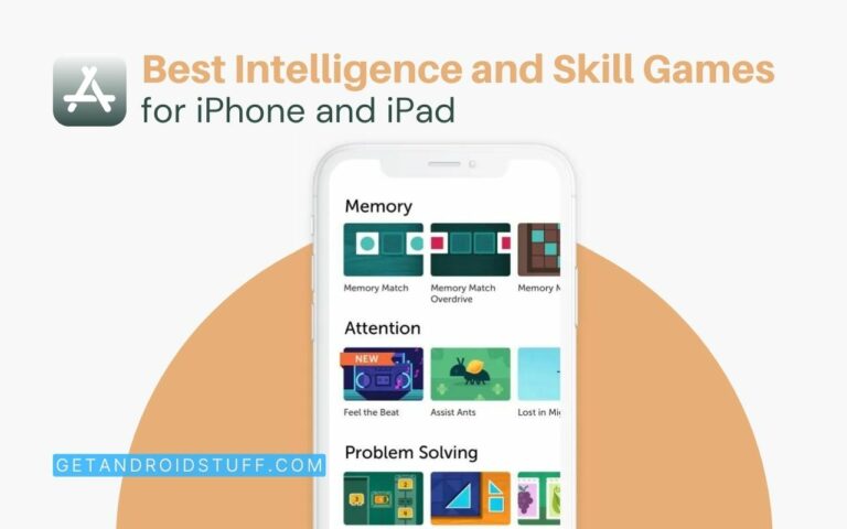 15 Great Intelligence and Skill Games for iPhone or iPad