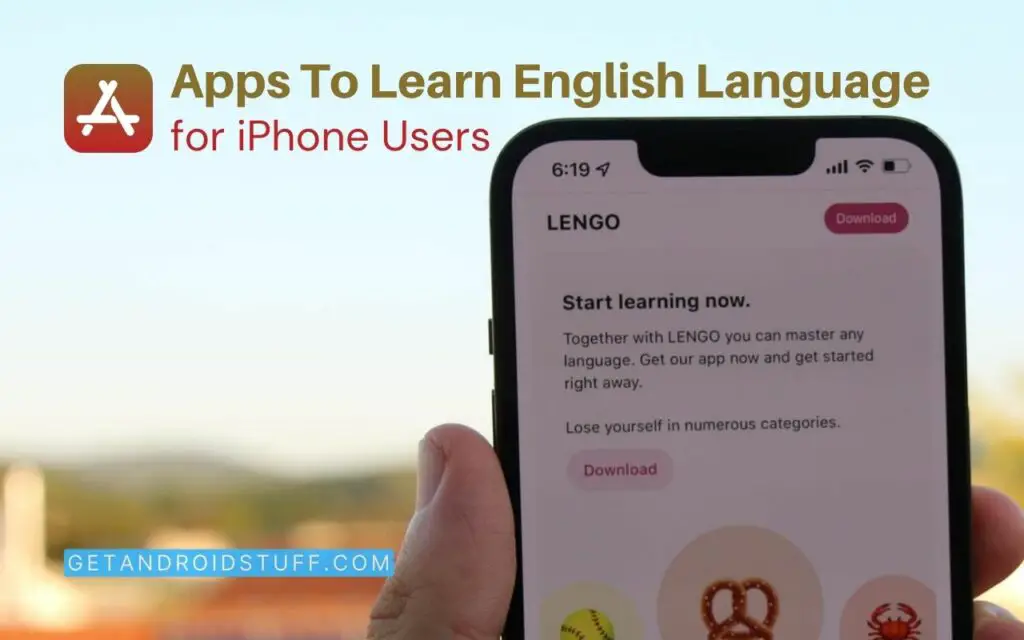 Apps To Learn English Language