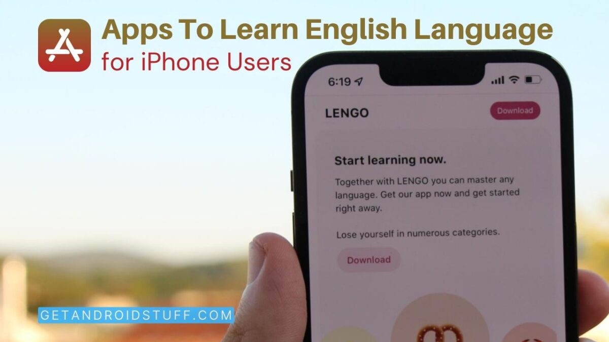 Apps To Learn English Language