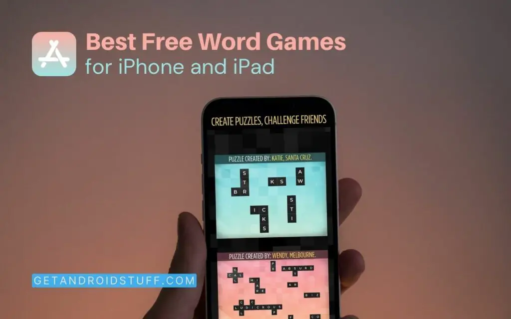 Best Free Word Games For iPhone & iPad