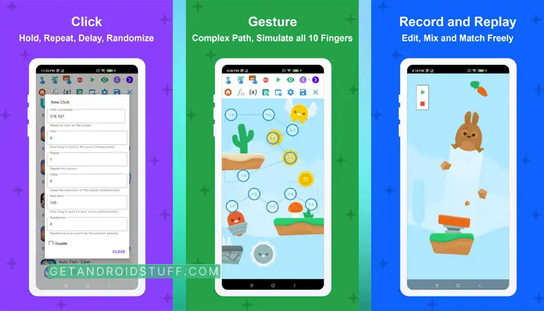 Screenshots of Macrorify - Image Auto Clicker android app
