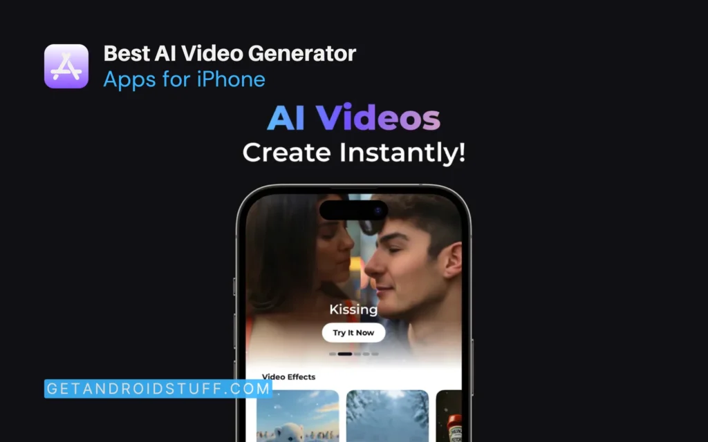 10 Best AI Video Generator Apps for iPhone