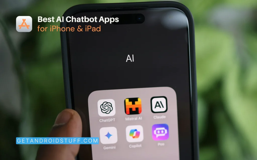 AI Chatbot Apps for iPhone and iPad