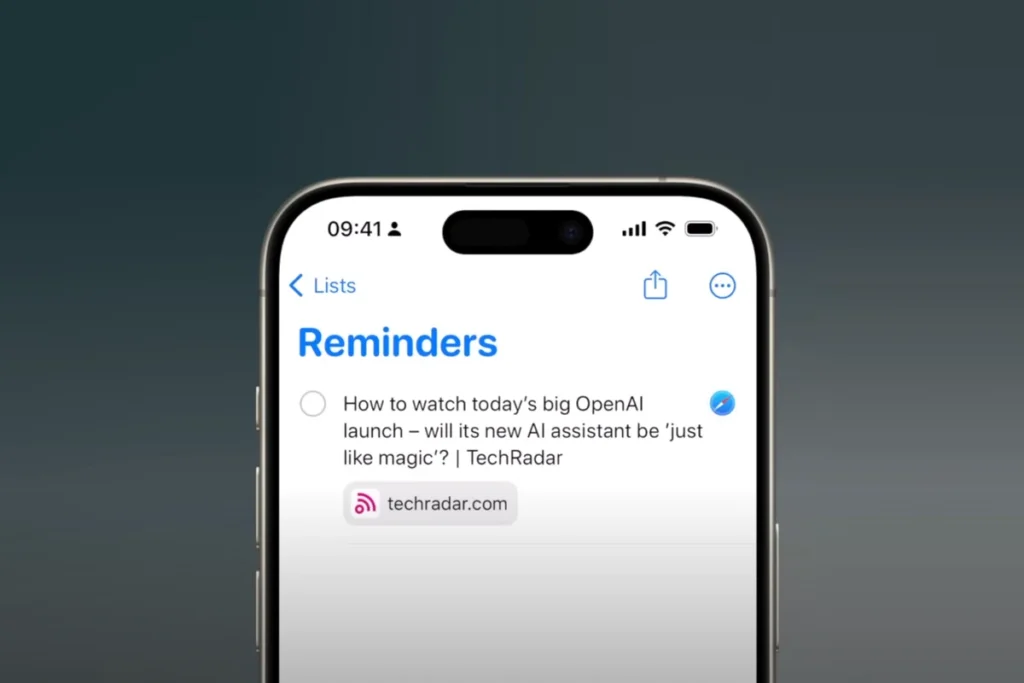 Create Smart Reminder Links with Siri