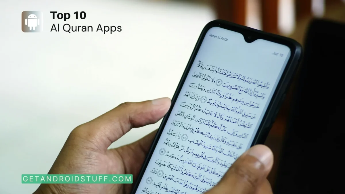 Top 10 Al Quran Apps for Android