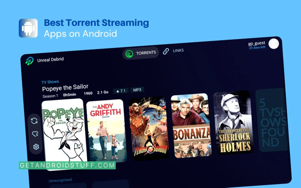 Torrent Streaming Apps for Android