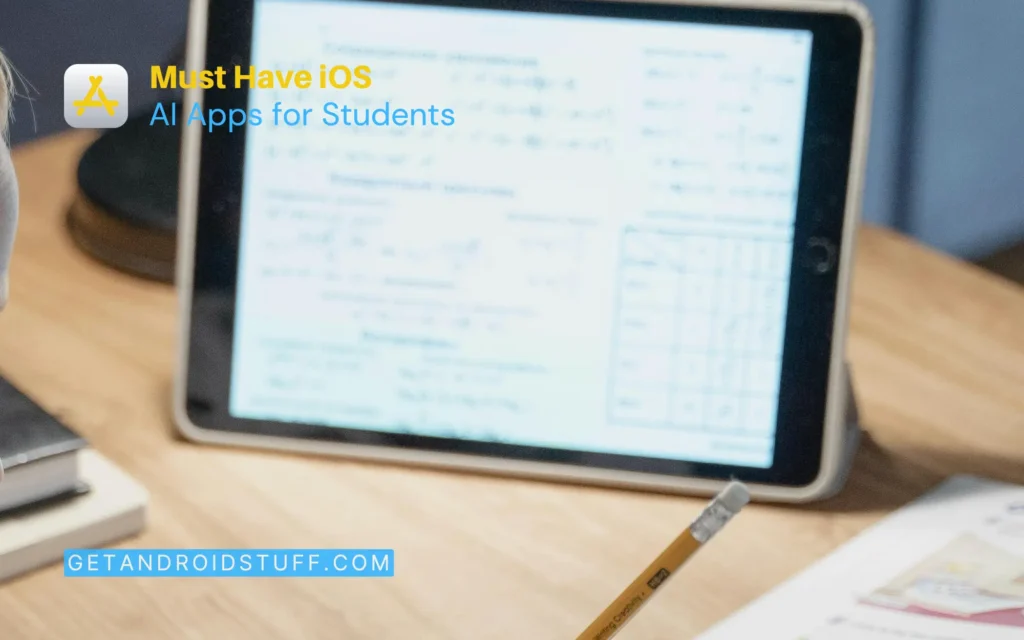 iPhone/ iPad AI Apps for Students