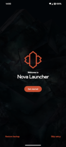 Screenshot of Nova Launcher