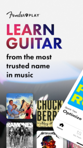Screenshot of Fender Play - Learn Guitar