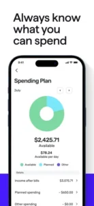 Screenshot of Quicken Simplifi: Budget Smart