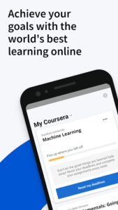 Screenshot of Coursera: Learn career skills
