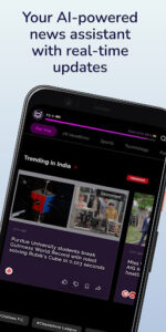 Screenshot of CuriousCats: AI news assistant