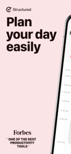 Screenshot of Structured - Daily Planner