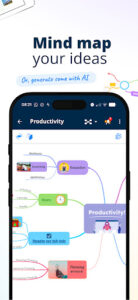 Screenshot of AYOA - Mind Mapping