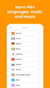 Screenshot of Duolingo: Language Lessons
