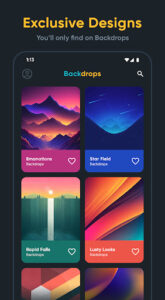 Screenshot of Backdrops - Wallpapers