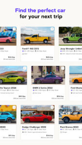 Screenshot of Turo — Car rental marketplace