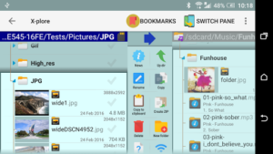 Screenshot of X-plore File Manager