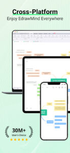 Screenshot of EdrawMind: AI Mind map & Note