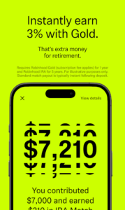 Screenshot of Robinhood: Investing for All