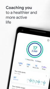 Screenshot of Google Fit: Activity Tracking