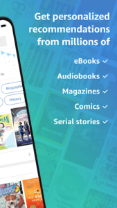 Screenshot of Amazon Kindle
