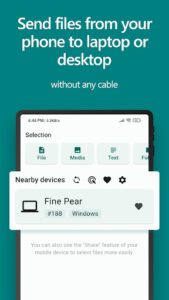 Screenshot of LocalSend: Transfer Files