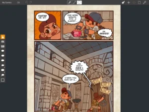 Screenshot of Comic Draw by plasq