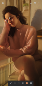 Screenshot of Infinite Painter