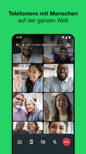 Screenshot of WhatsApp Messenger