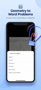 Screenshot of AIR MATH. Homework Helper