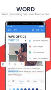 Screenshot of WPS Office-PDF,Word,Sheet,PPT