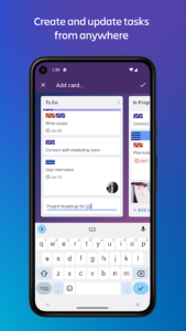 Screenshot of Trello: Manage Team Projects