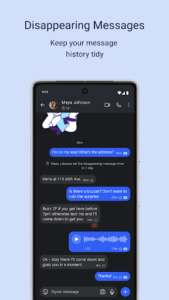 Screenshot of Signal Private Messenger