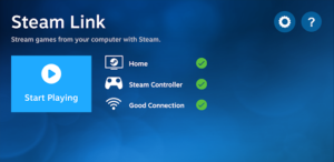 Screenshot of Steam Link