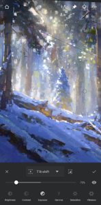 Screenshot of Infinite Painter