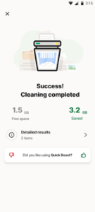 Screenshot of Norton Clean, Junk Removal
