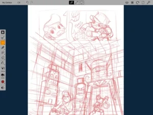 Screenshot of Comic Draw by plasq