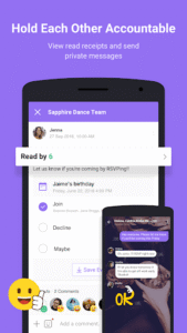Screenshot of BAND - App for all groups