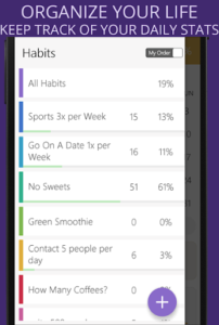 Screenshot of Habit Tracker