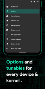 Screenshot of Franco Kernel Manager
