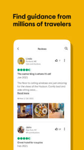Screenshot of Tripadvisor: Plan & Book Trips