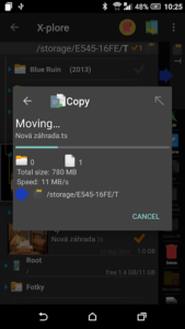 Screenshot of X-plore File Manager