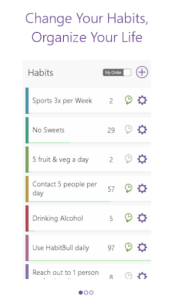 Screenshot of Habit Tracker