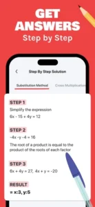 Screenshot of Math AI: Problem Solver Helper