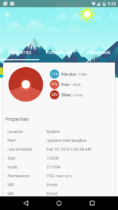 Screenshot of BusyBox for Android