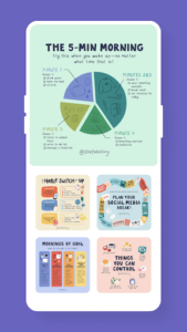 Screenshot of Fabulous Daily Routine Planner